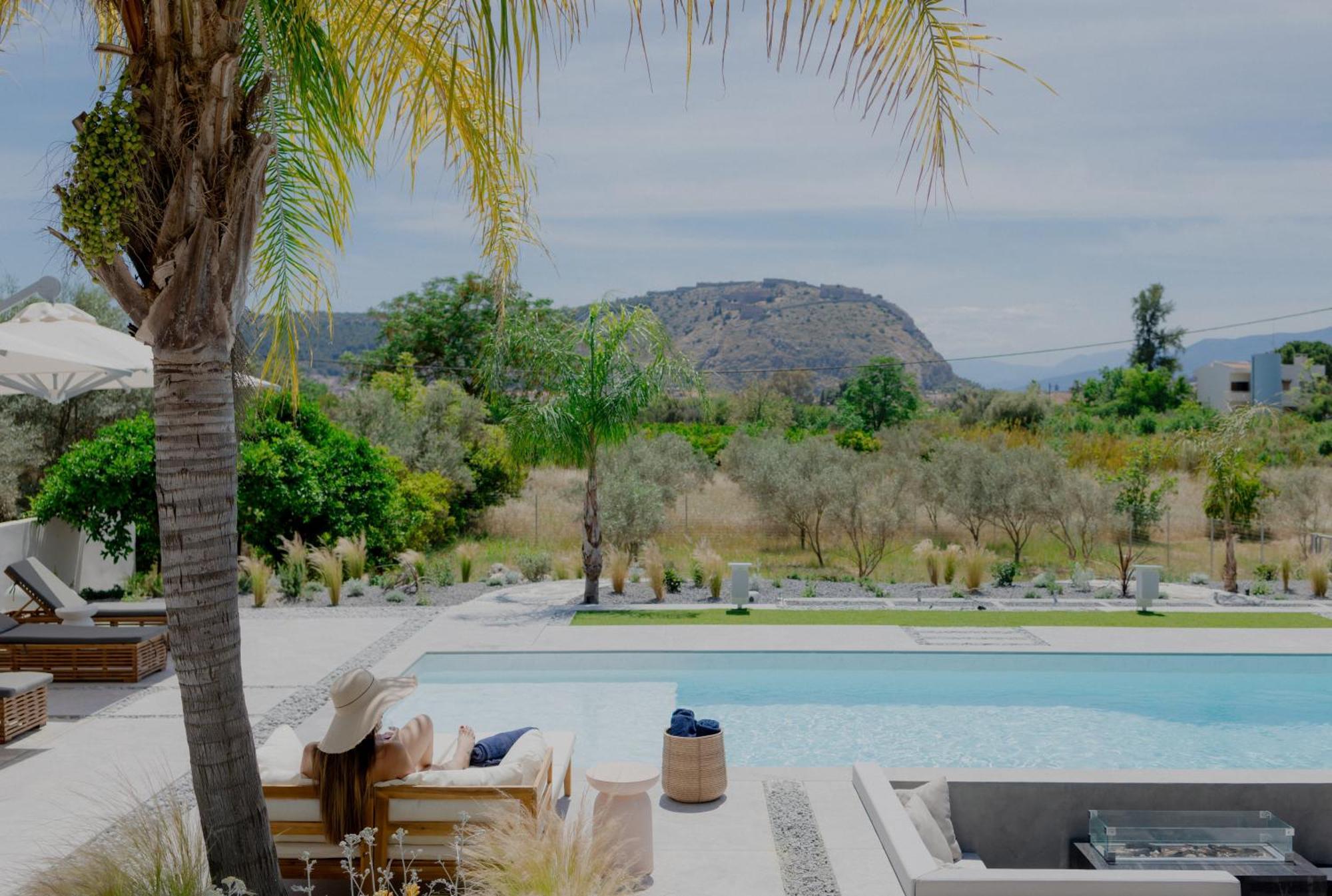 Nafplio Blue Topaz Poolside Villa 외부 사진
